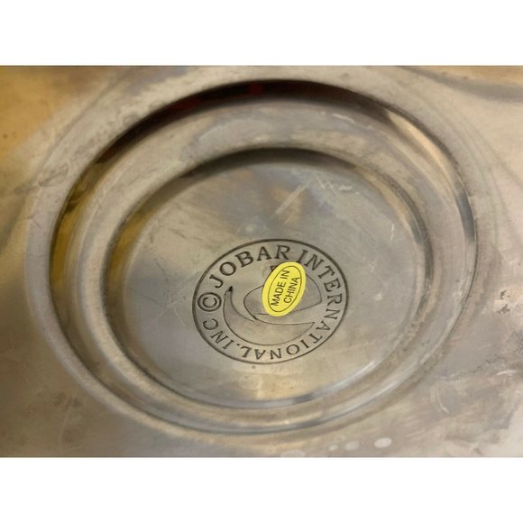 Jobar International‎ 12" s/s Serving/Decorating - Hot/Cold Plate - Picture 2 of 6